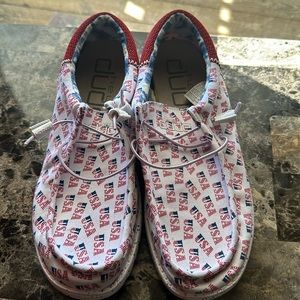 Hey dude patriotic 10 m used